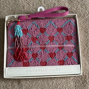 Viral TikTok Heart Beaded Wristlet Sincerely Jules